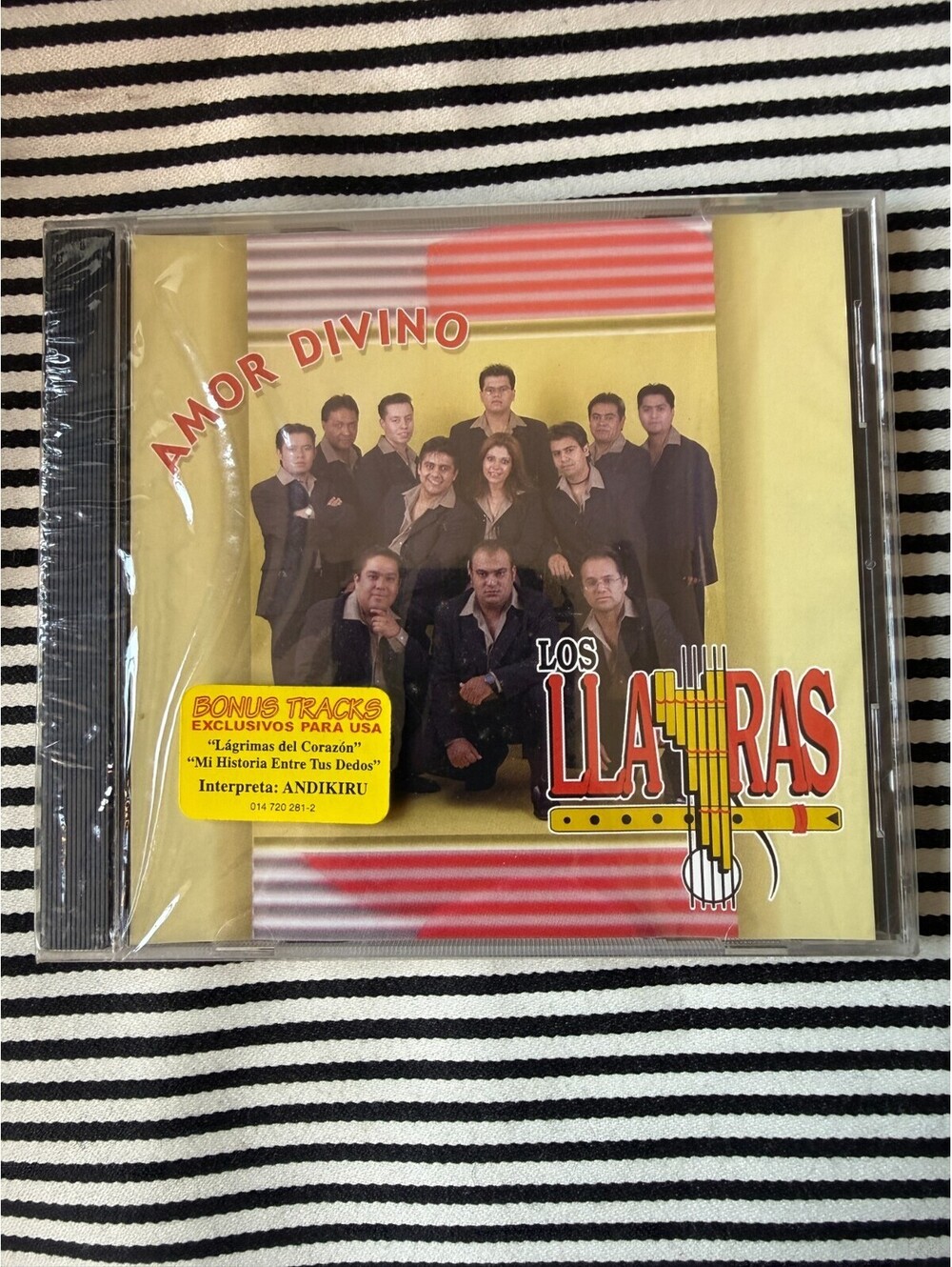 Los Llayras - Amor Divino CD (2002) Disa Latin Cumbia Andina NUEVO